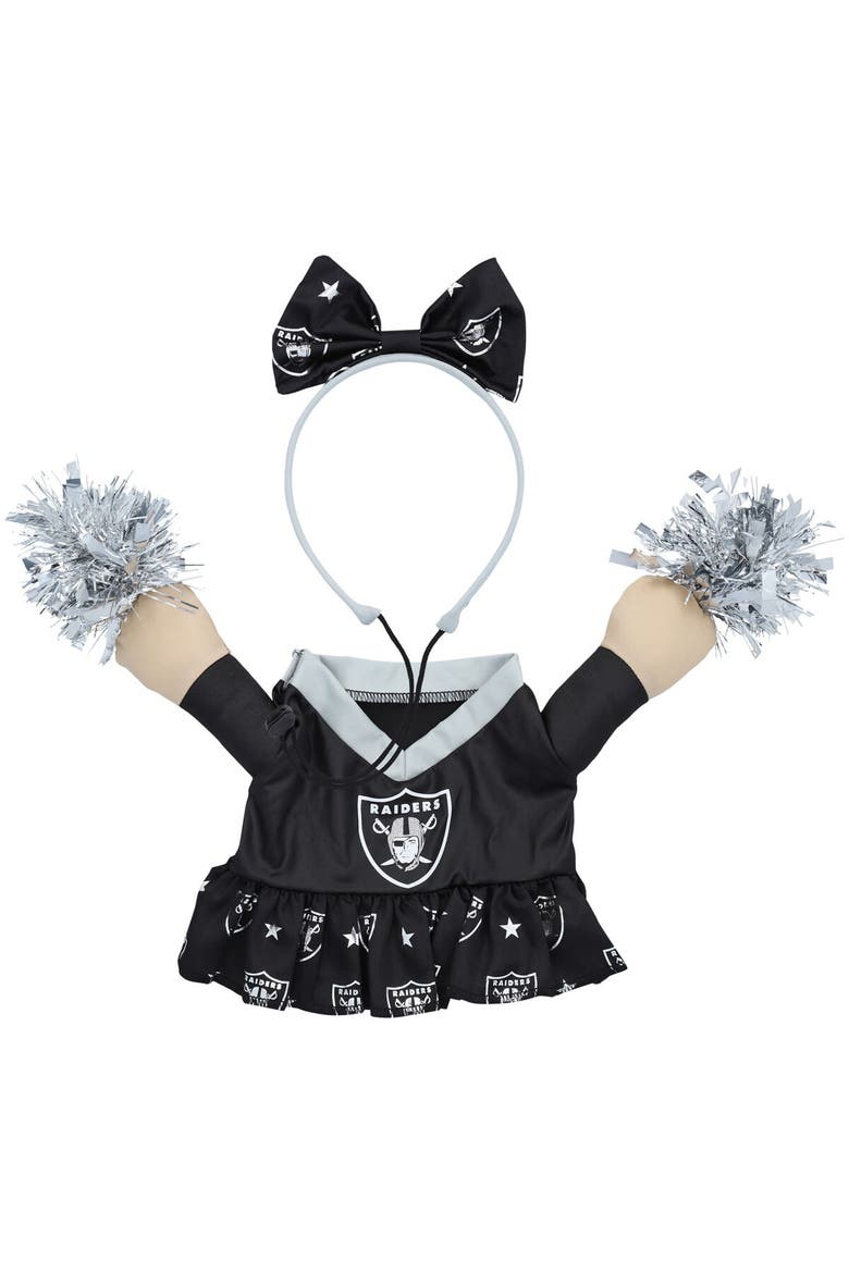 Las Vegas Raiders Cheer Dog Costume, Main, color, Black