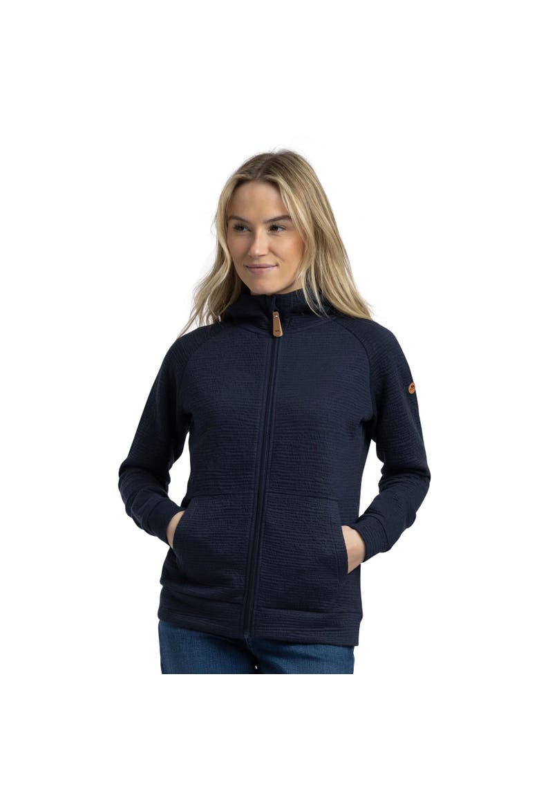 Lillie Full Zip Hoodie, Alternate, color, Navy