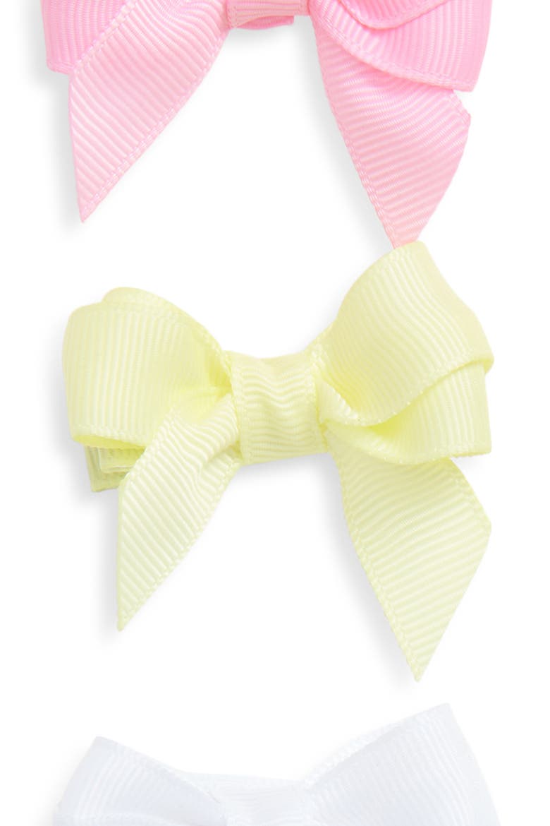 Kids' Assorted 8-Pack Bow Hair Clips, Alternate, color, MULTI