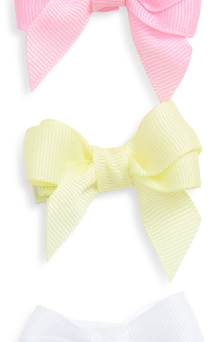 Capelli New York Kids' Assorted 8-Pack Bow Hair Clips, Alternate, color, Multi