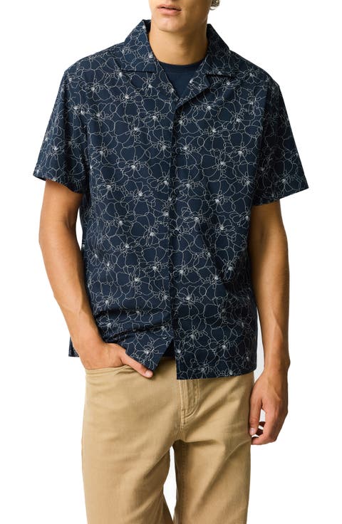 Crater Valley Floral Camp Shirt