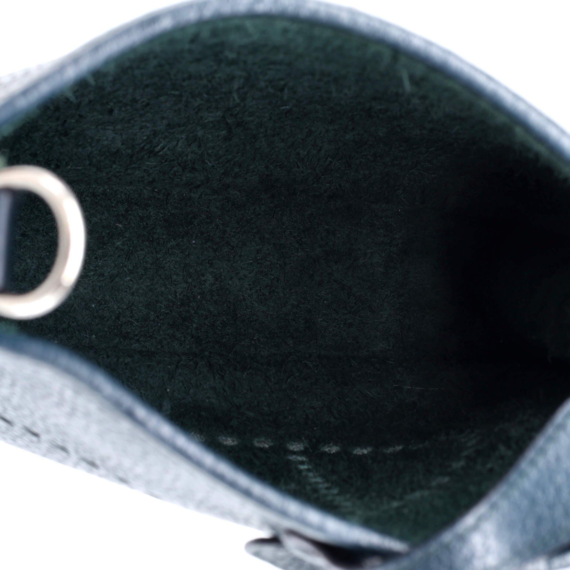 Pre-Owned Hermes Evelyne Bag Gen III Clemence TPM, Alternate, color, Vert Cypress