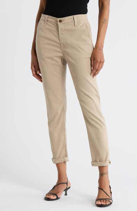 AG Caden High Rise Crop Chinos