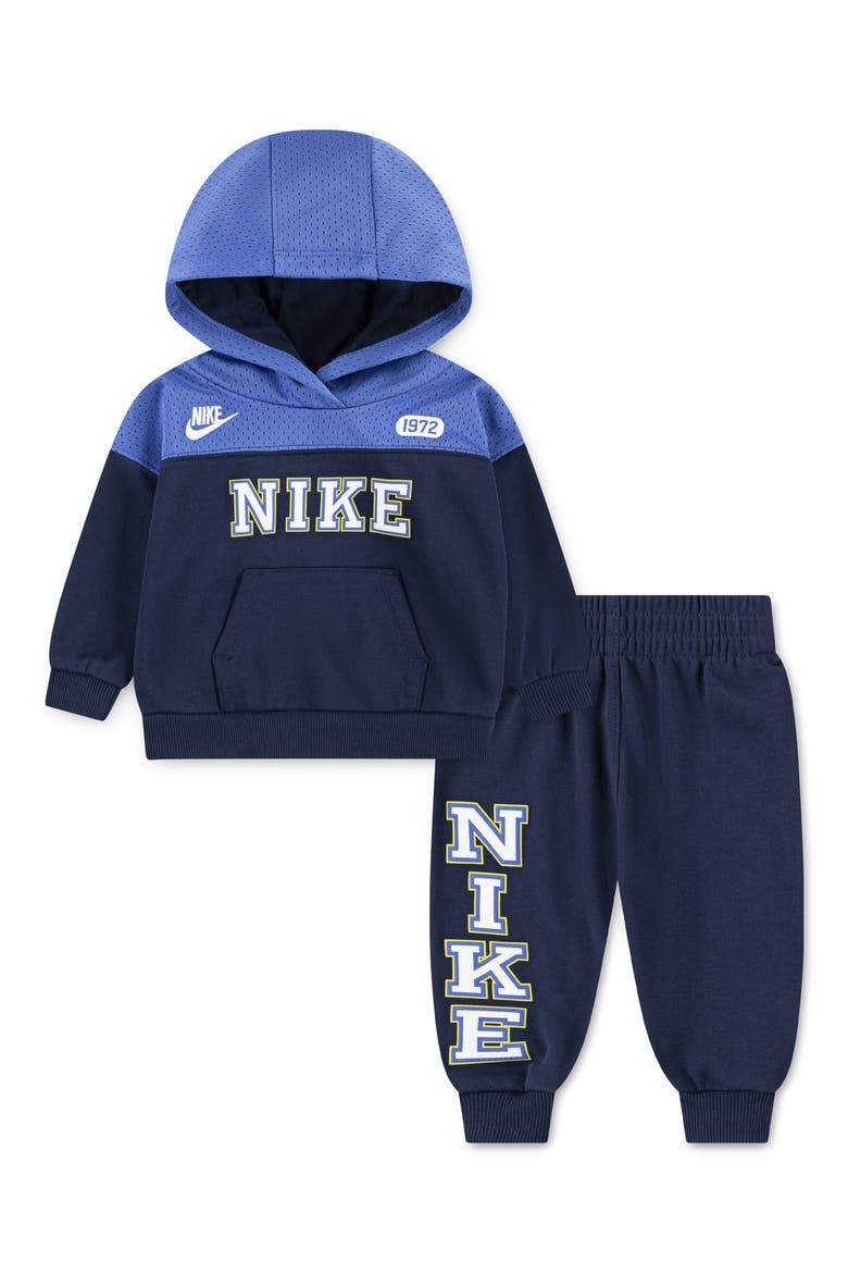 Sportswear P.E. Hoodie & Joggers Set, Main, color, MIDNIGHT NAVY