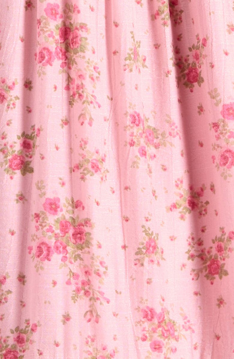 Ava & Yelly Kids' Emma Tiered Maxi Dress, Alternate, color, Rose