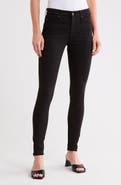 AG Farrah High Waist Coated Skinny Jeans