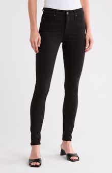 Farrah High Waist Coated Skinny Jeans
