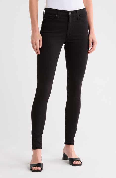 Farrah High Waist Coated Skinny Jeans