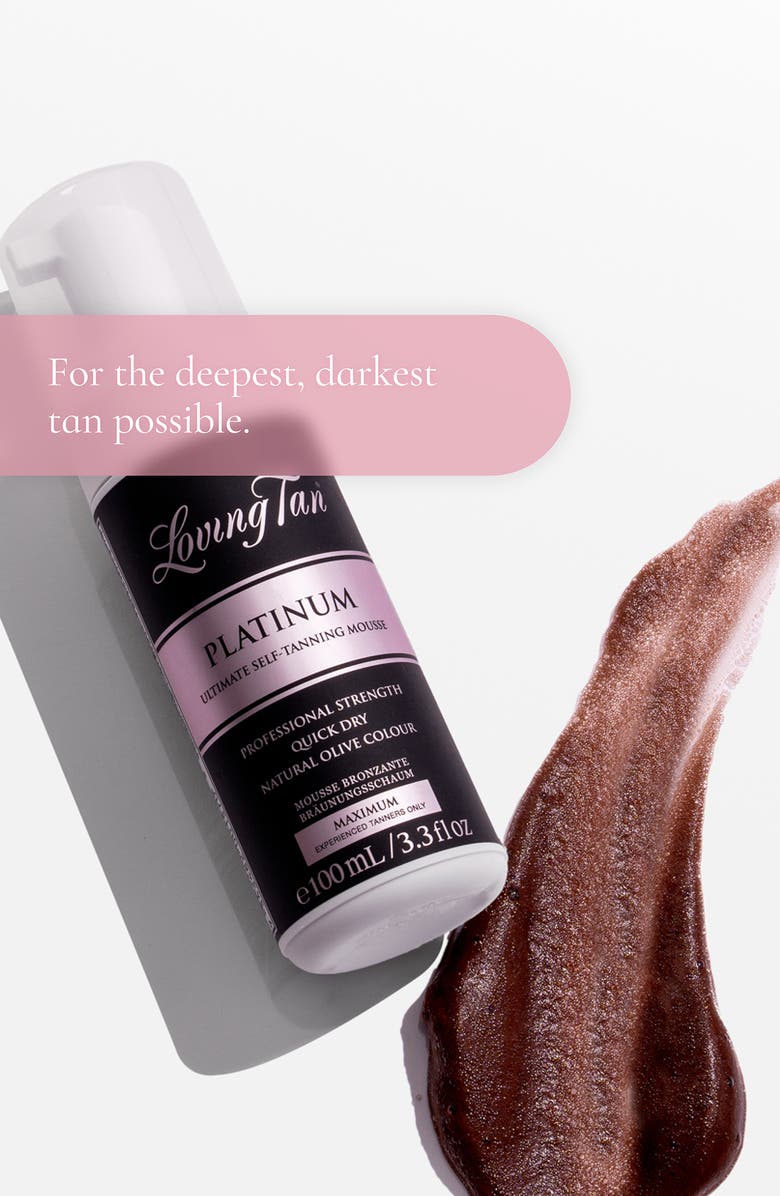 Loving Tan Platinum Ultimate Self Tanning Mousse, Alternate, color, Maximum