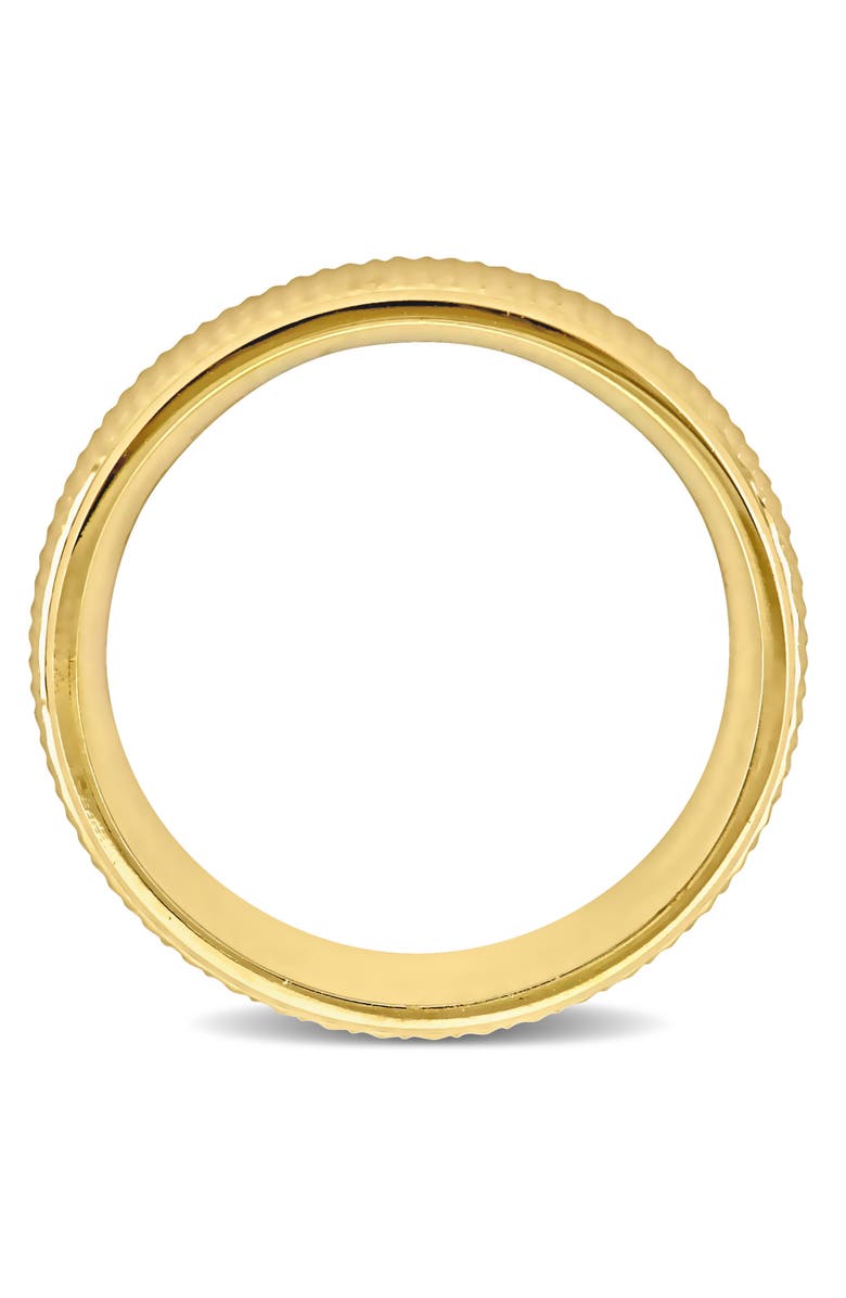 Julianna B. 8mm Geometric Pattern Wedding Band 14k, Alternate, color, 