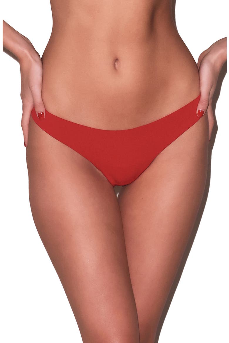 Le Stretch Micro Thong, Main, color, ROUGE
