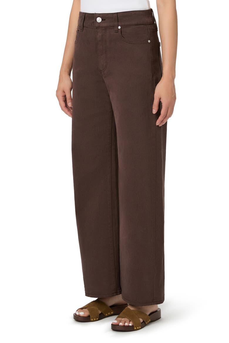 Anessa High Waist Wide Leg Jeans, Alternate, color, RICH CHOCOLATE