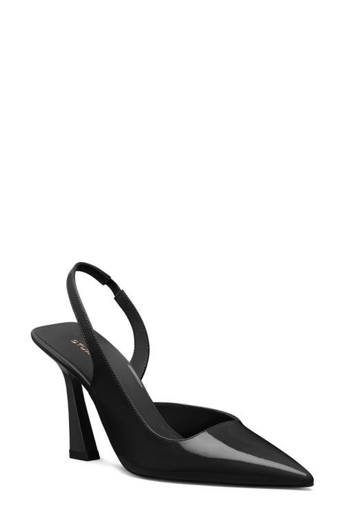 Stuart Weitzman Vinnie 85 D'orsay Slingback Pump In White