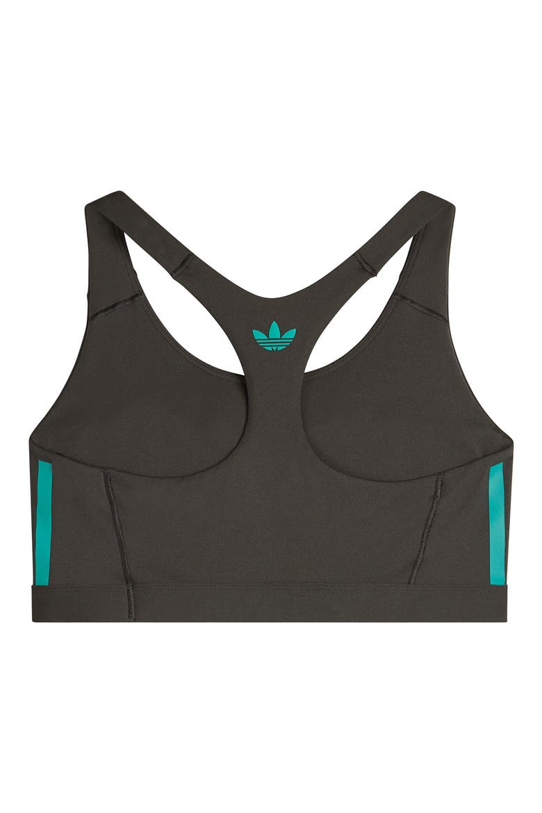 x Sporty & Rich Sports Bra, Alternate, color, CARBON