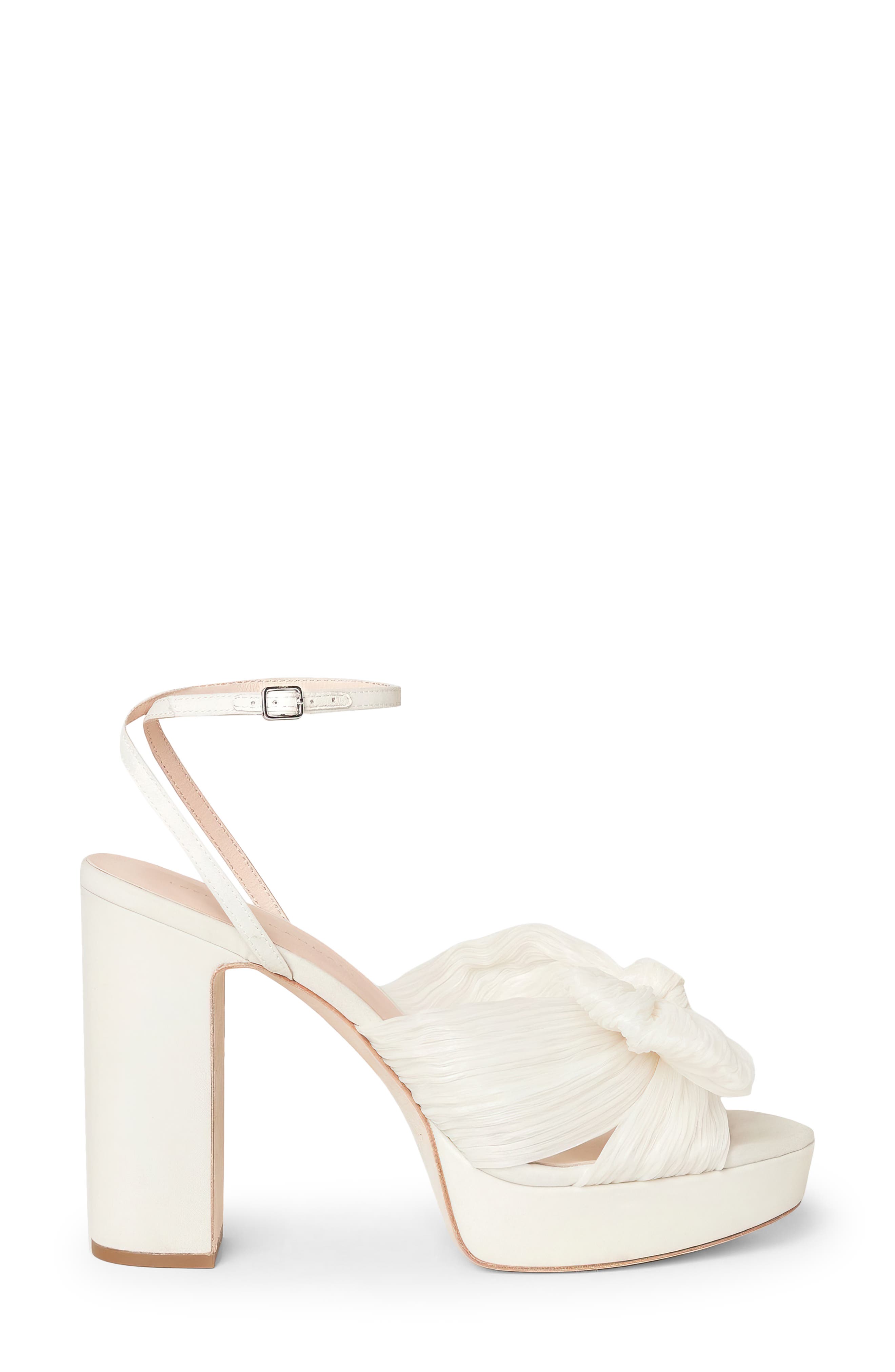 Loeffler Randall Natalia Knot Platform Sandal, Alternate, color, 