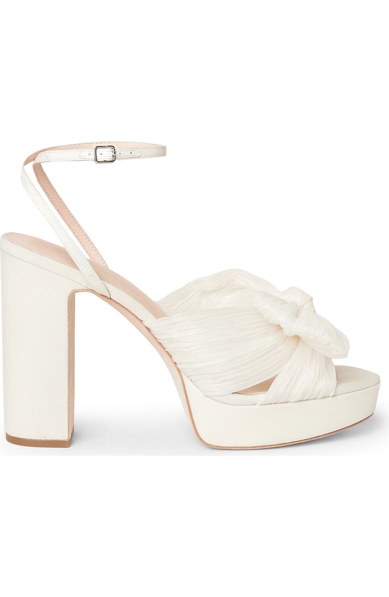 Loeffler Randall Natalia Knot Platform Sandal, Alternate, color,