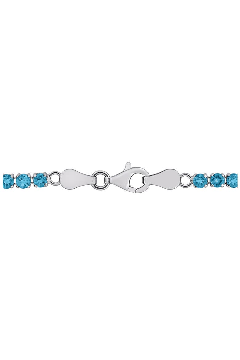 London Blue Topaz Tennis Bracelet, Alternate, color, BLUE