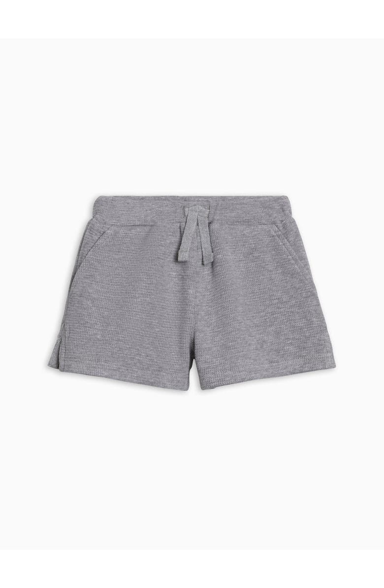 Colored Organics Avery Organic Waffle Shorts, Main, color, Ashen