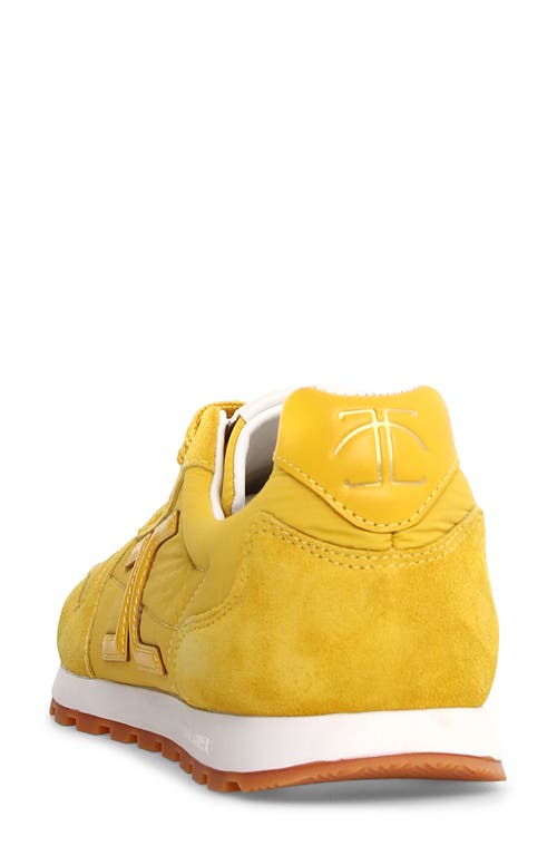Candice Cooper Plume 3 Sneaker In Yellow