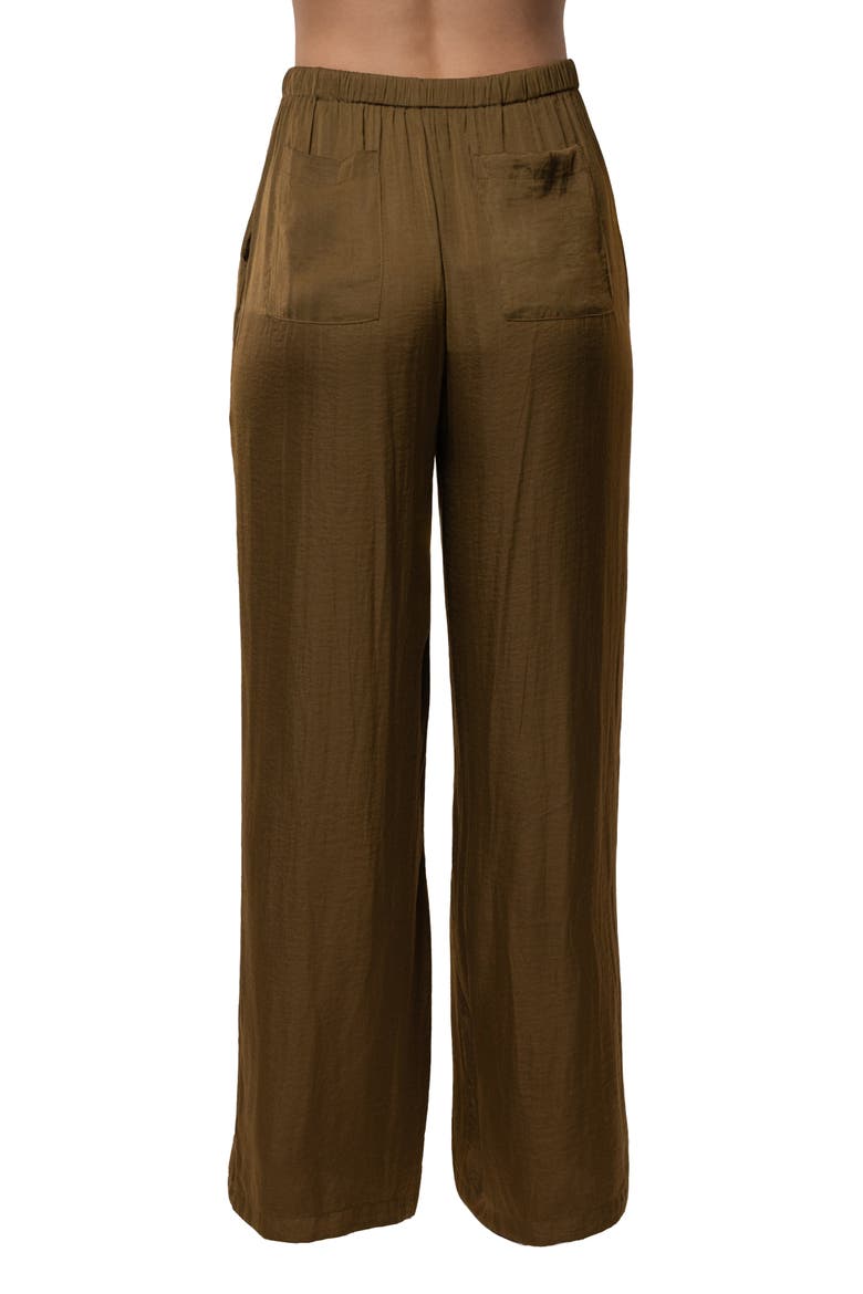 Seaside Glow Pants, Alternate, color, Olive