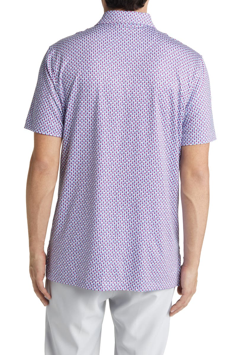 Peter Millar Piña Skullada Performance Jersey Polo, Alternate, color, 