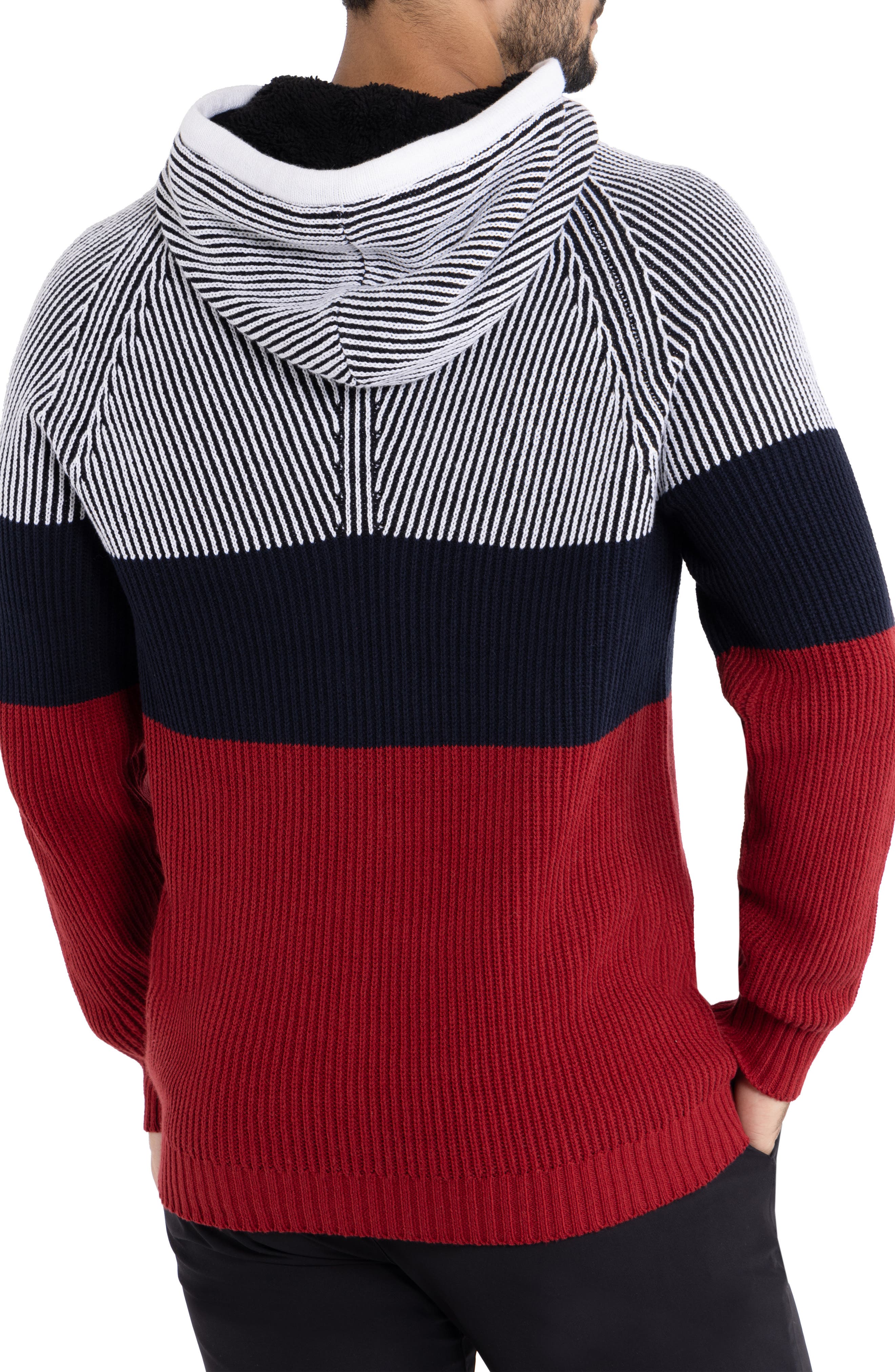 Colorblock Drawstring Hoodie - image 4