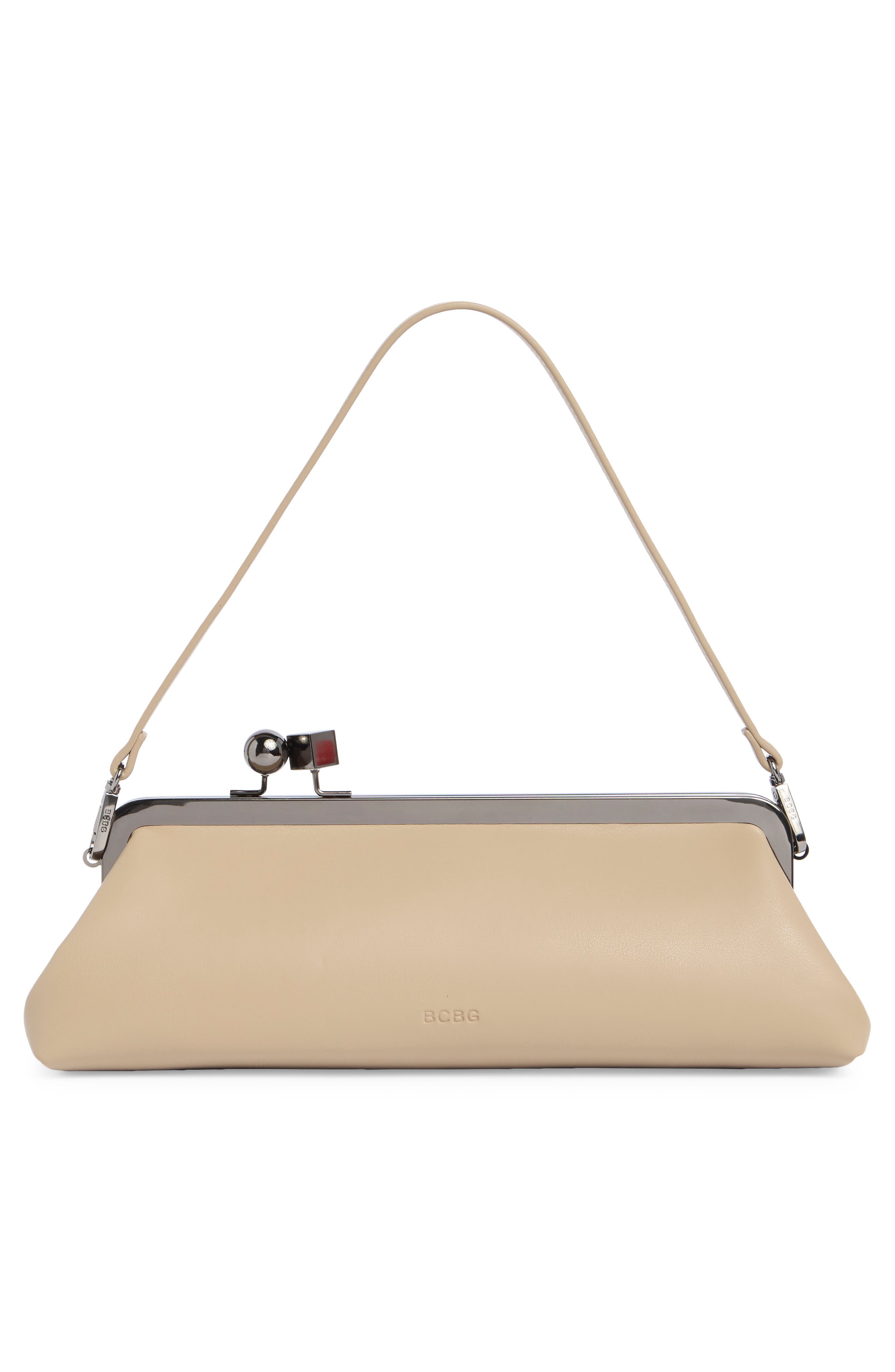 East/West Frame Shoulder Bag, Alternate, color, TAUPE