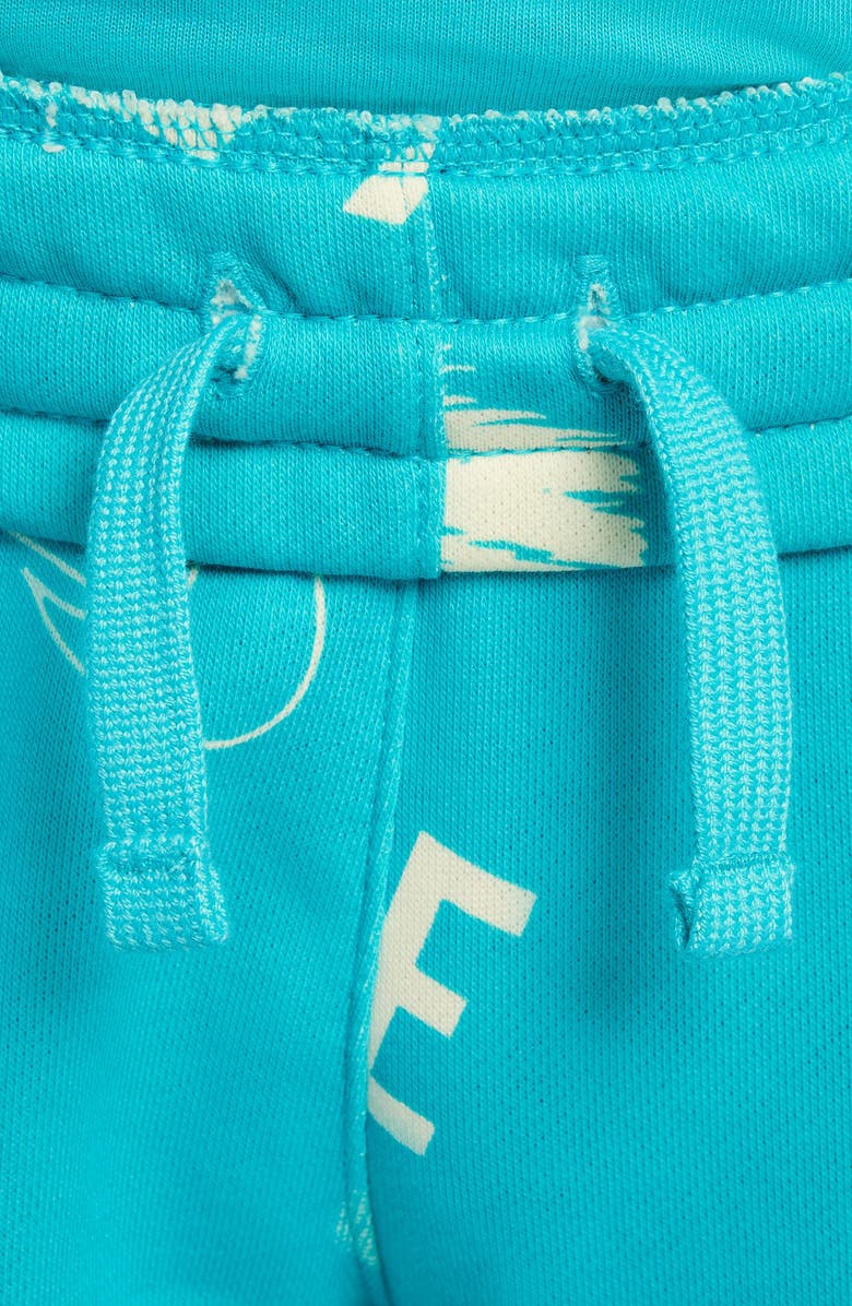 Nike Kids' Club French Terry Shorts, Alternate, color, Dusty Cactus/ Cactus/ White