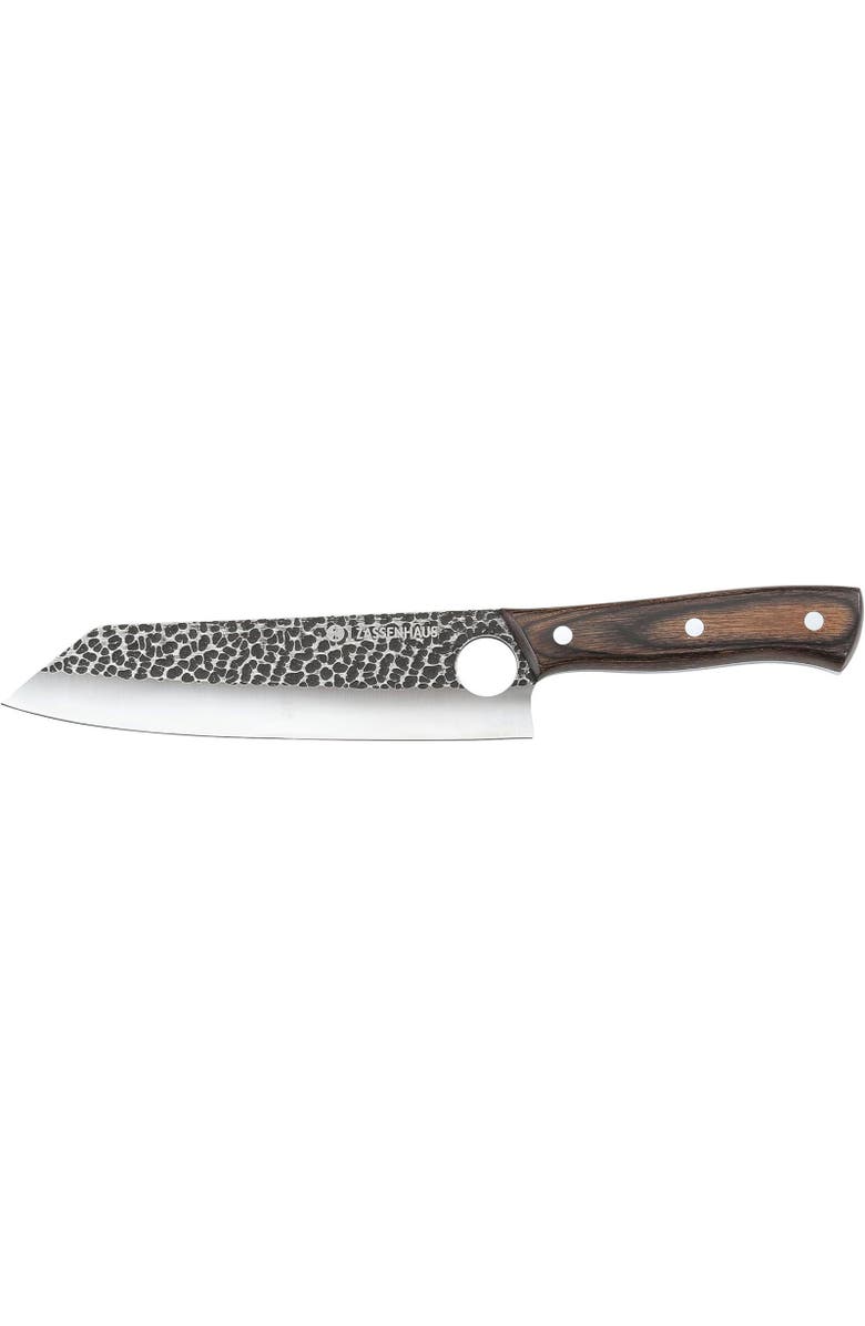 ZASSENHAUS Hunter 12-Inch Chef's Knife with Pakkawood Handle, Main, color, Silver