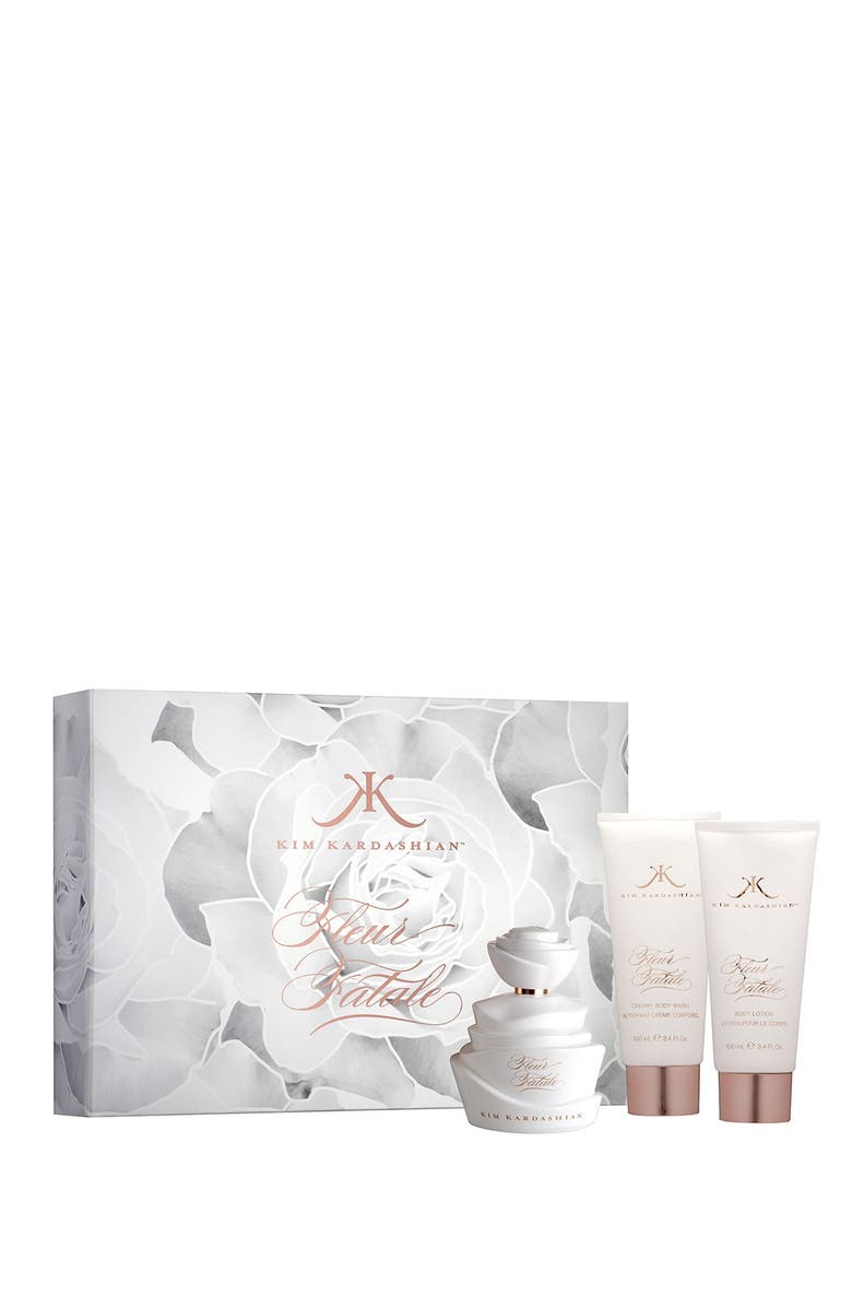 KIM KARDASHIAN Fleur Fatale 3-Piece Gift Set, Main, color, 