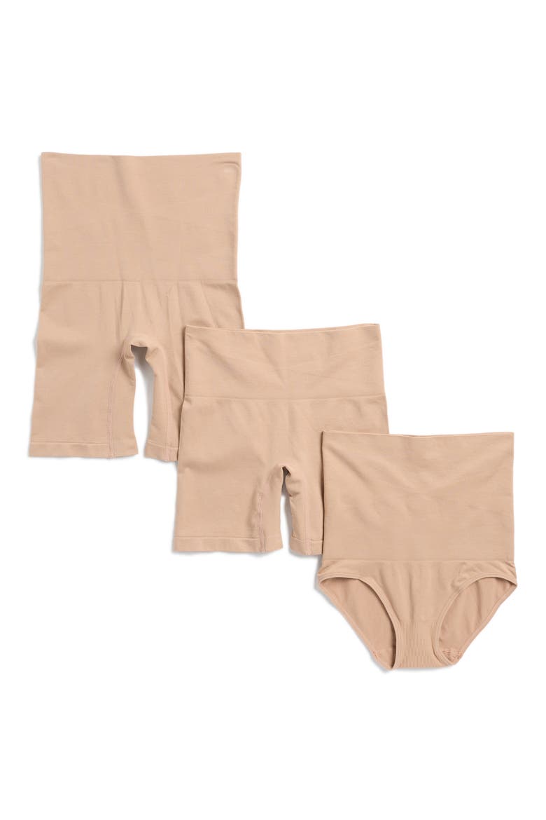 Assorted 3-Pack Shapewear Starter, Alternate, color, ROEBUCK