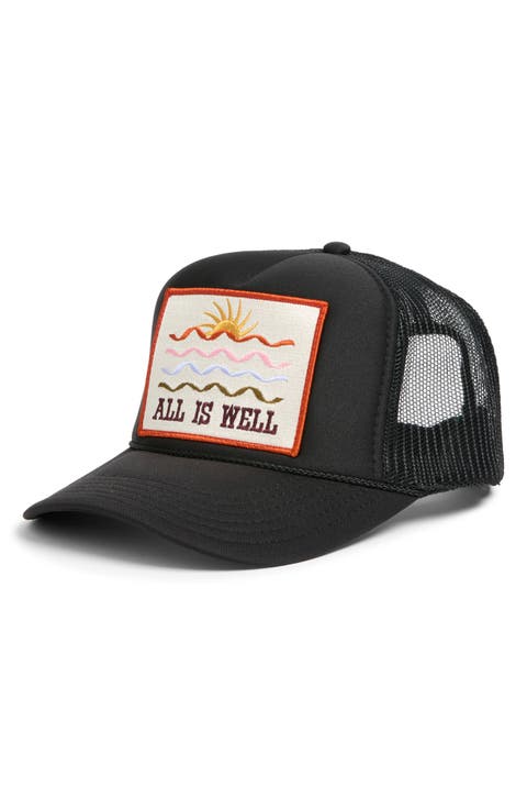 All is Well Patch Trucker Hat