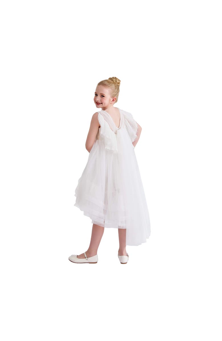 Tulleen Novalie Layered Tulle Dress, Alternate, color, White