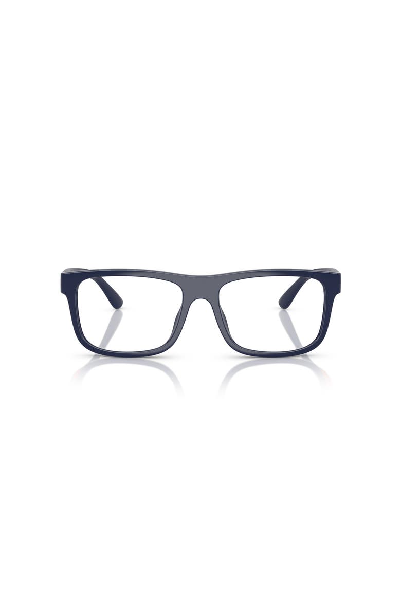 54mm Rectangle optical glasses, Alternate, color, Blue