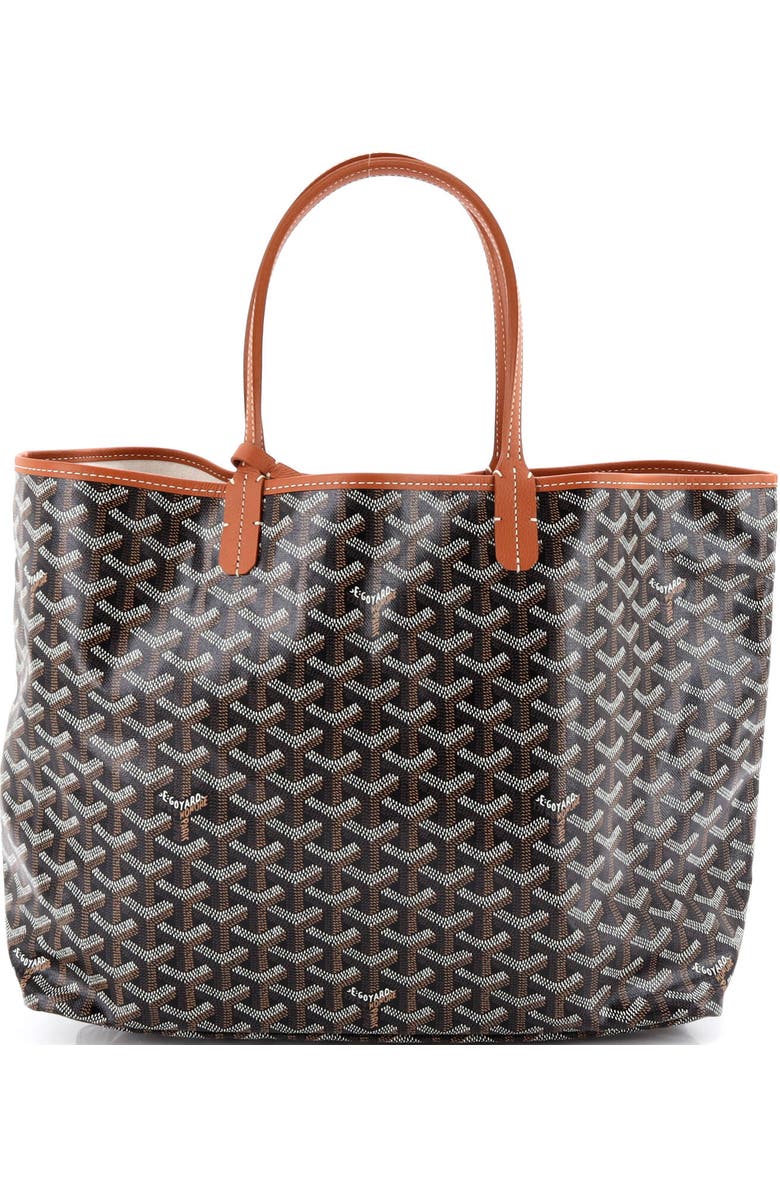 Pre-Owned Goyard Saint Louis Tote Coated Canvas PM, Alternate, color, Brown