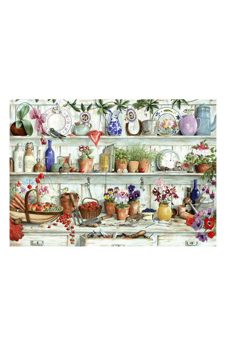 The House of Puzzles Posies Produce Big 500-Piece Jigsaw Puzzle, Alternate, color, 