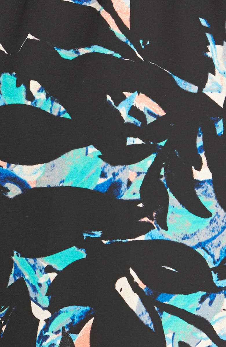 ASTR the Label ASTR Cold Shoulder Surplice Romper, Alternate, color, 