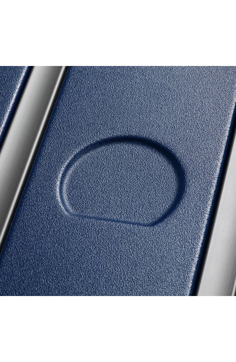 Delsey Paris Turenne 2.0 Large Checked Trunk Spinner Luggage, Alternate, color, Night Blue