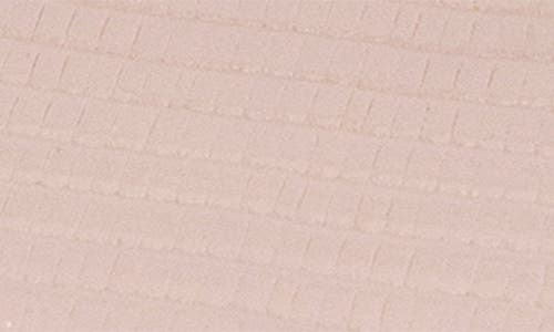 Bcbgeneration Inaya Snakeskin Embossed Sandal In Adobe Rose