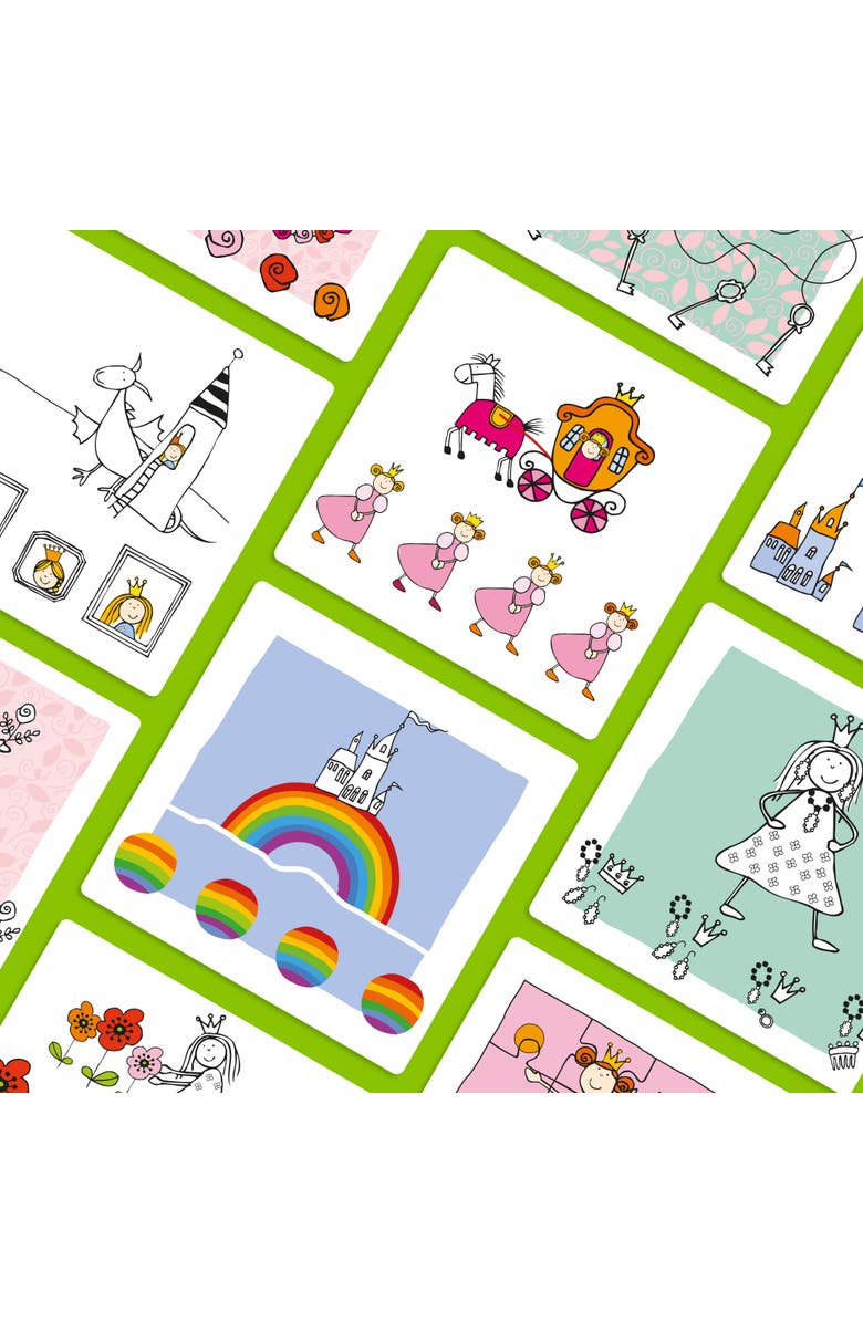 HABA Logic Case Extension Set Princesses - Ages 5+ Gifts for 5 Year Old Girls, Learning Toys, Puzzle & Card Games for Kids, Travel Games, Alternate, color, 