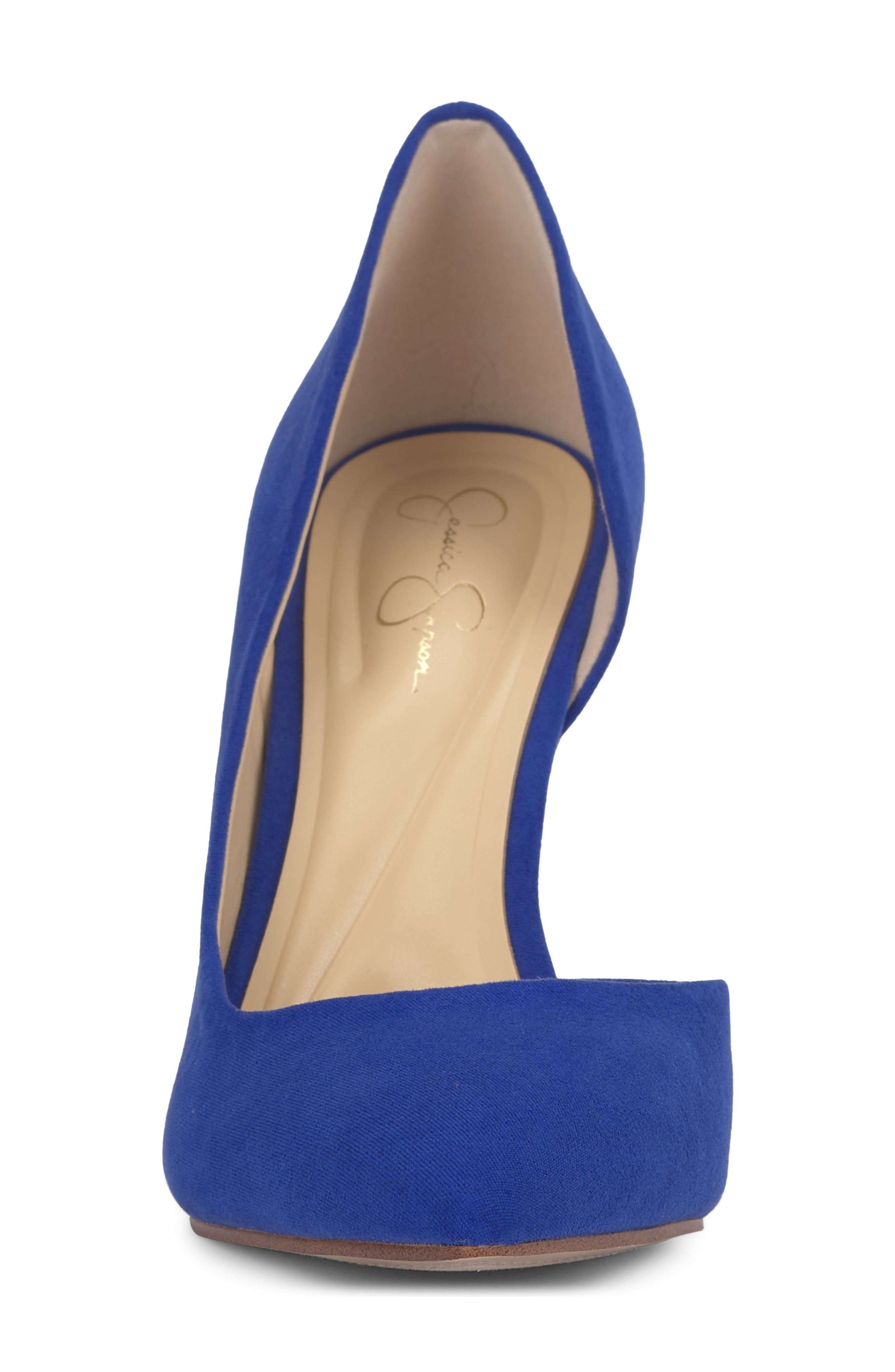 Prizma 8 Half d'Orsay Pump, Alternate, color, BLUE ROYALE