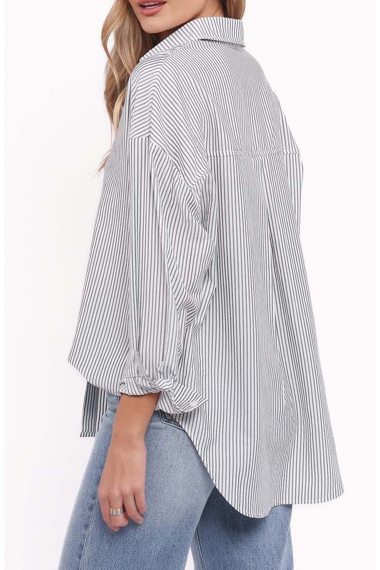 Edwards Stripe Shirt, Alternate, color, WHITE STRIPE