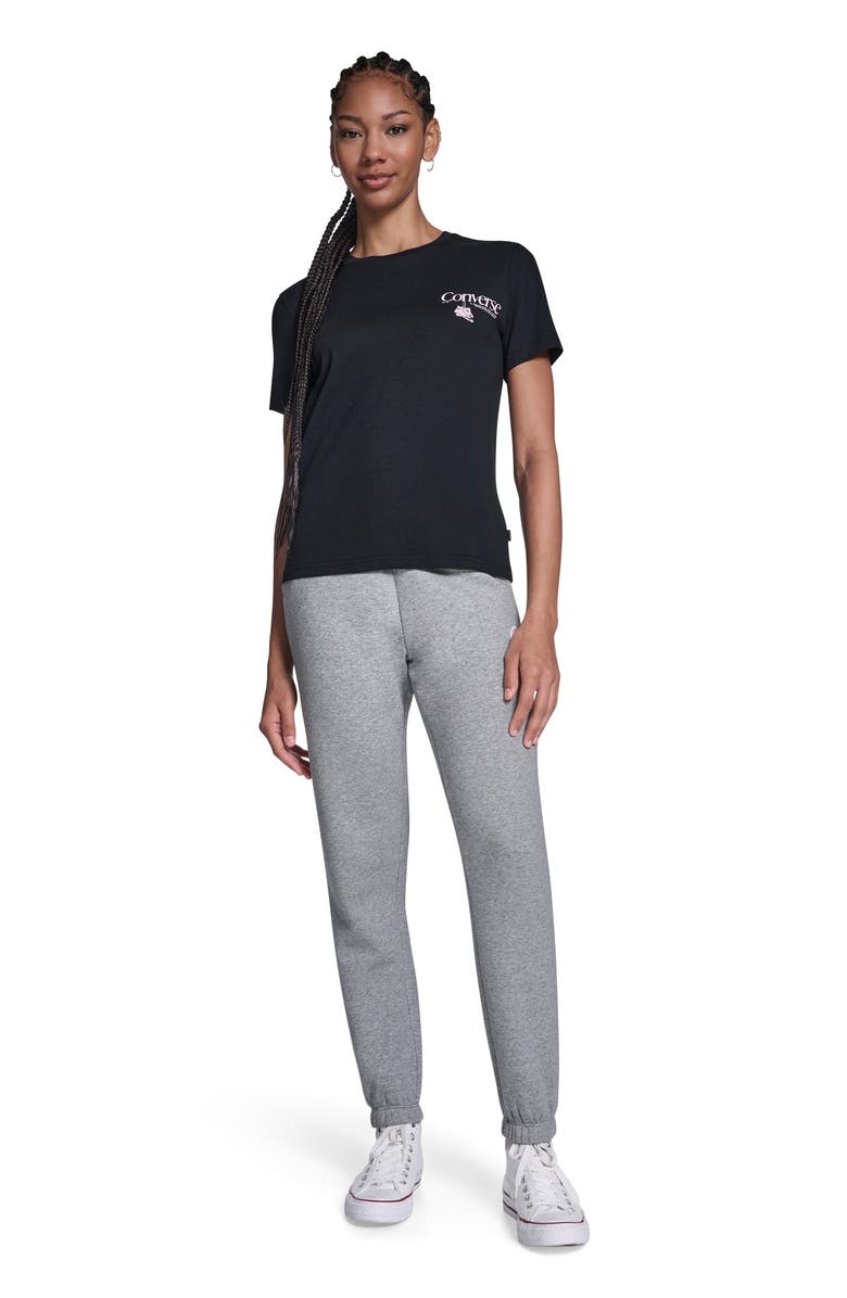 Converse Women's Hanging Shoes T-Shirt, Main, color, Converse Black