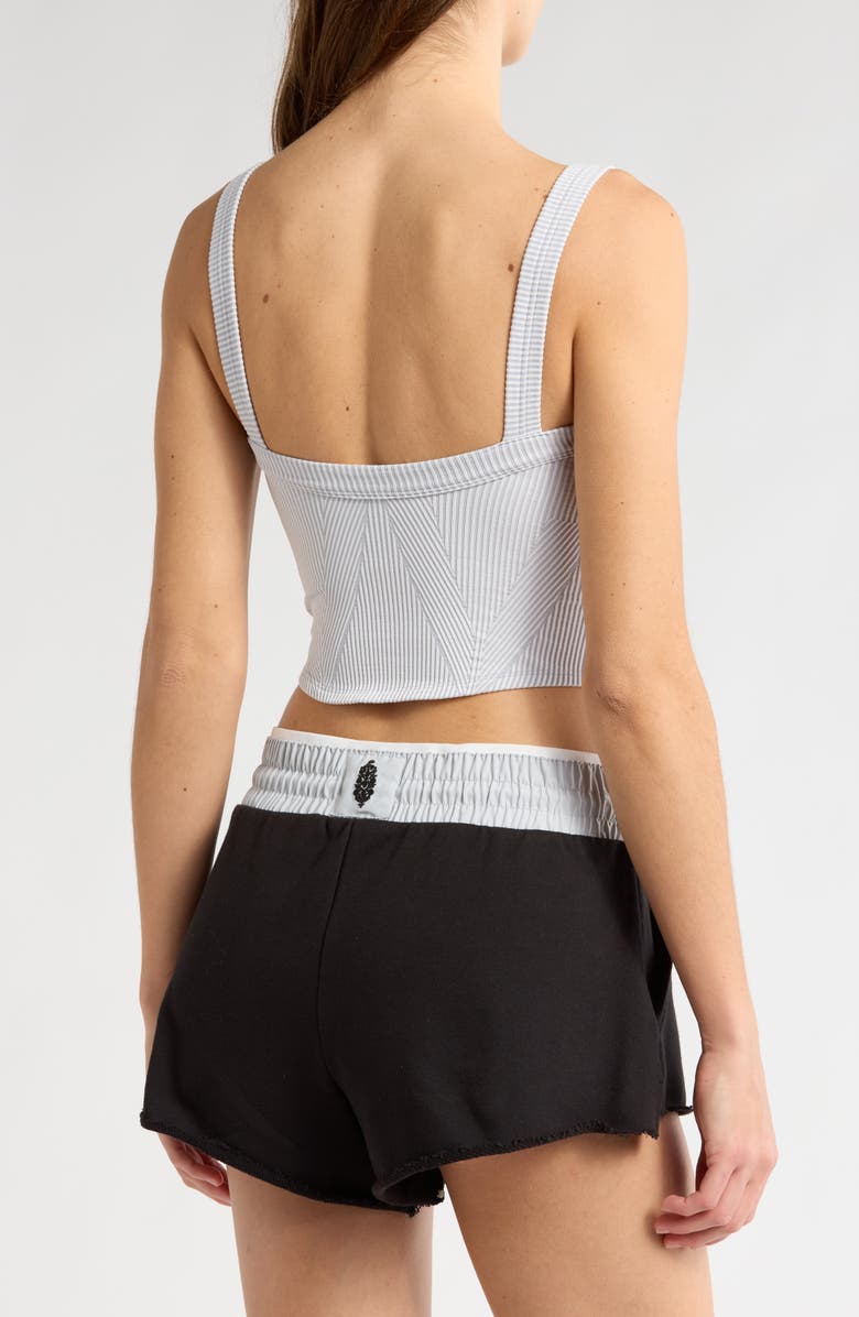 Free People FP Movement Perfectly Plated Camisole, Alternate, color, Ice Grey Combo