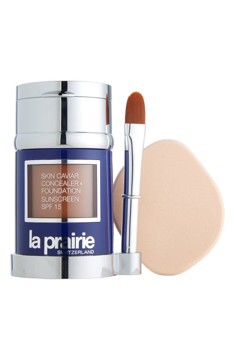 La Prairie Skin Caviar Concealer Foundation Sunscreen SPF 15, Main, color, Hazel Nw-70