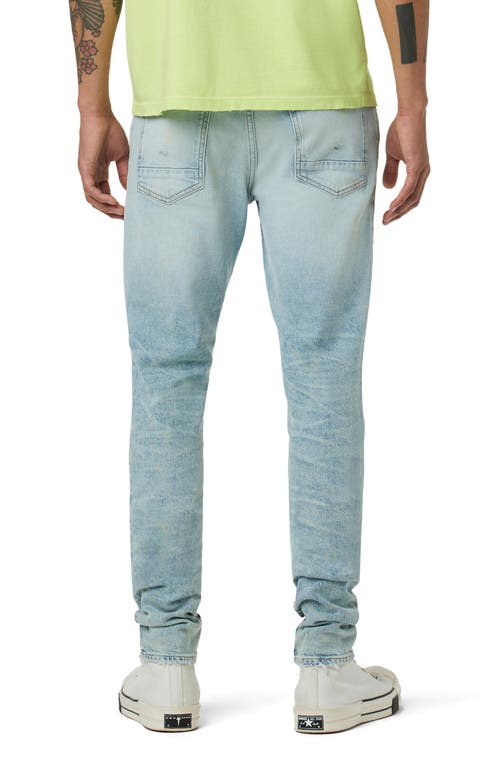 Hudson Jeans Zack Ripped Skinny Jeans In Blue