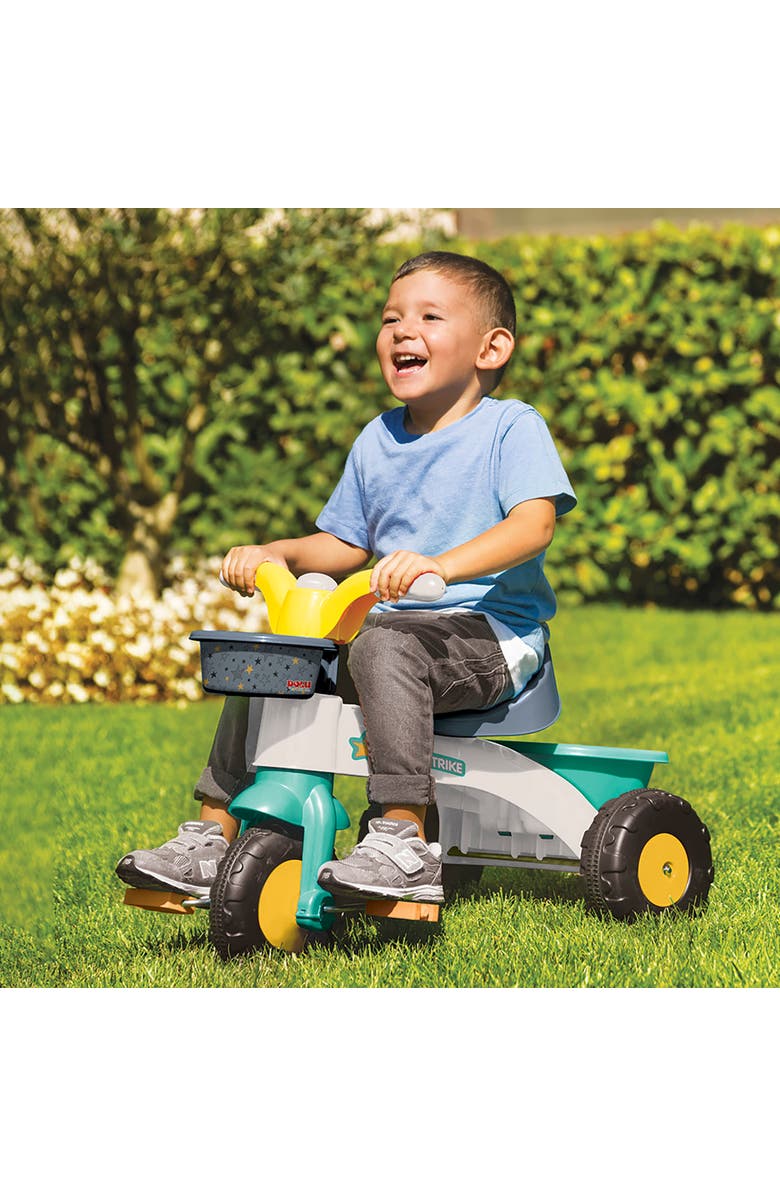 Dolu My First Trike White, Green, Yellow Ages 2+, Alternate, color, Multicolored