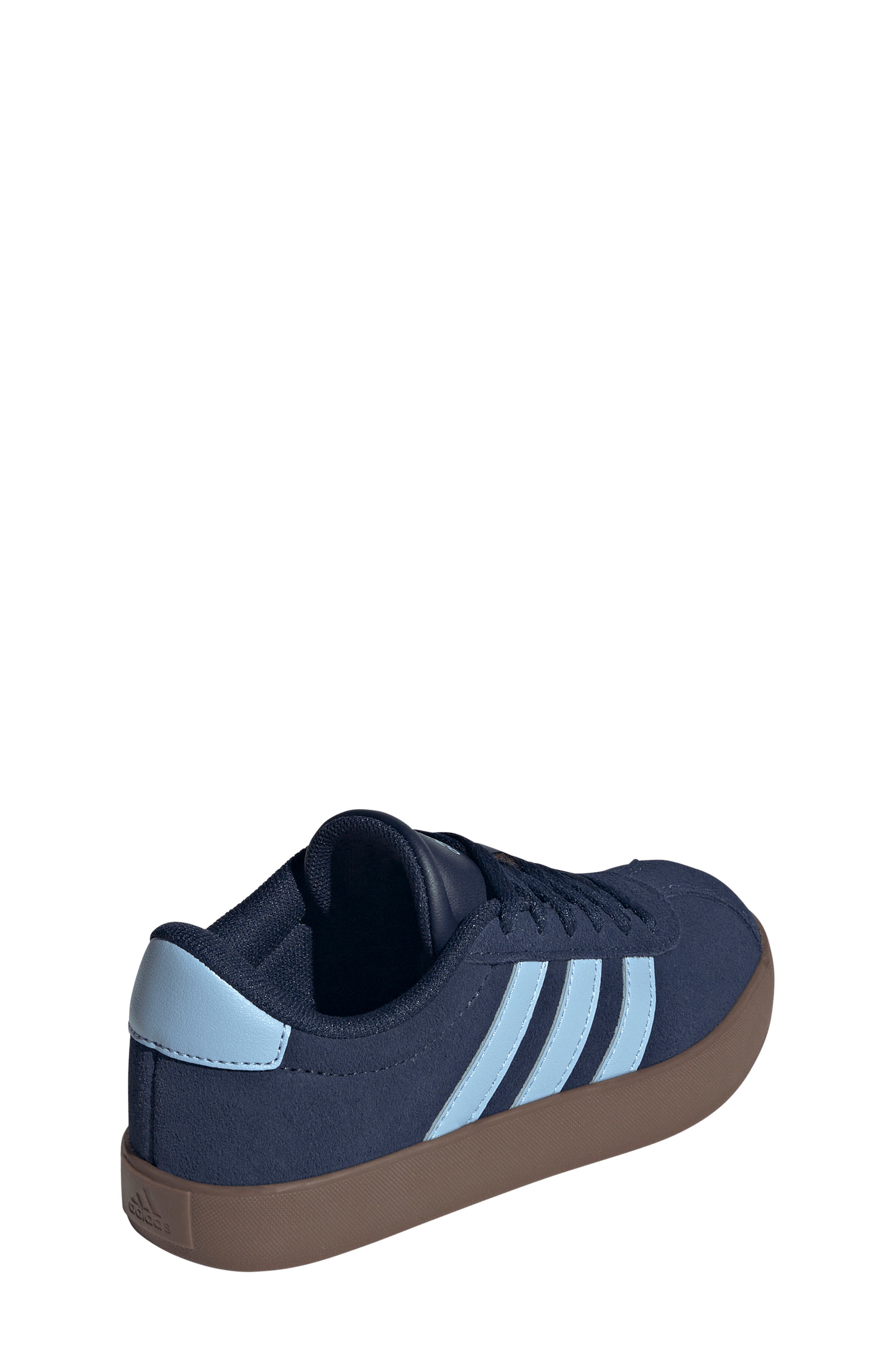 adidas Kids' VL Court 3.0 Sneaker, Alternate, color, Night Indigo/ Clear Sky/ Gum5