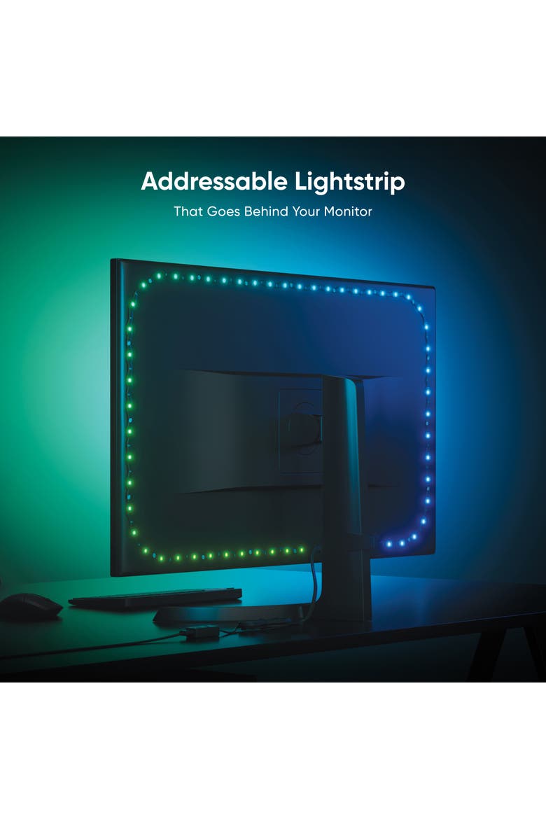 PC Screen Mirror Lightstrip, Alternate, color, Multicolor