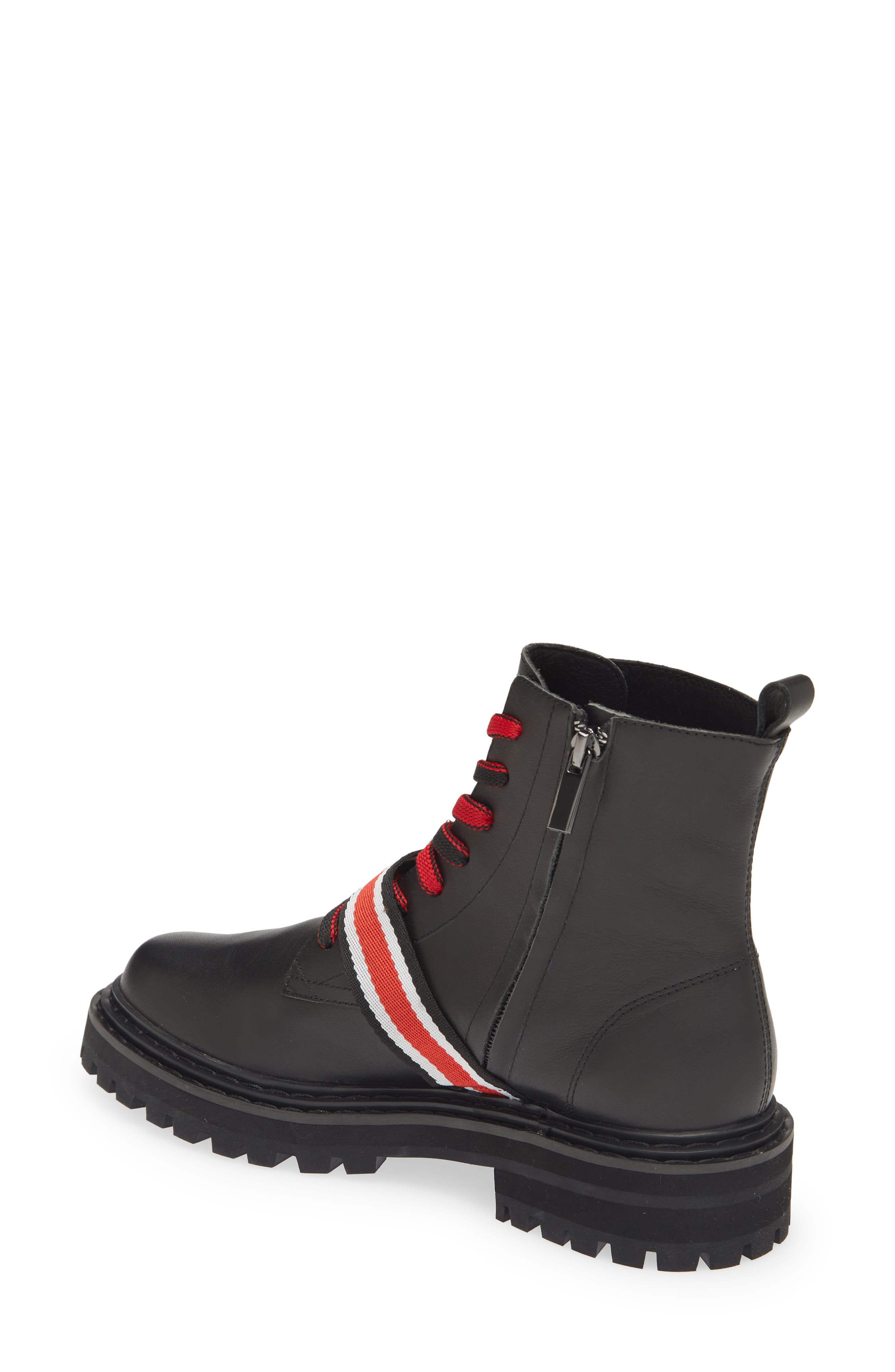 Cecelia New York Hayden Lug Sole Combat Boot, Alternate, color, 